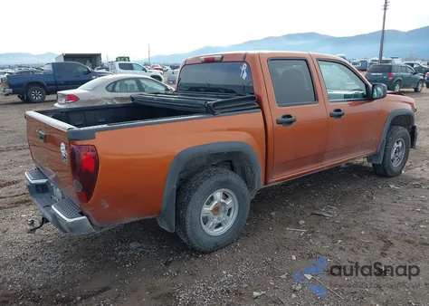 2007 Chevrolet Colorado Lt from USA, damaged, VIN 1GCDT13E378230665